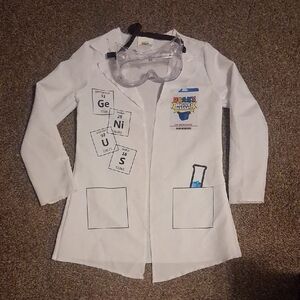 Ryans World Scientust Lab Coat with Goggles